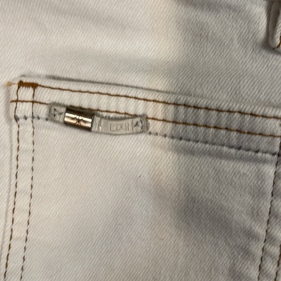 Diesel + Edun Ed-Esyl White Shorts SZ 27 - Picture 2 of 7